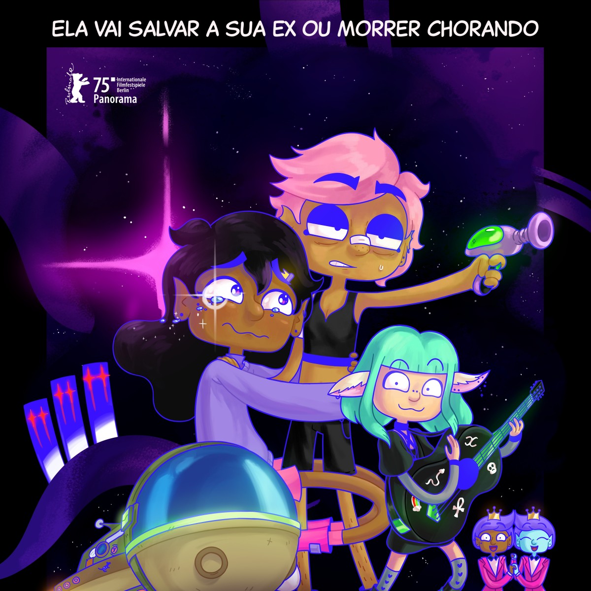 Animação LGBTQIAPN+ 'A Sapatona Galáctica' estreia no Brasil