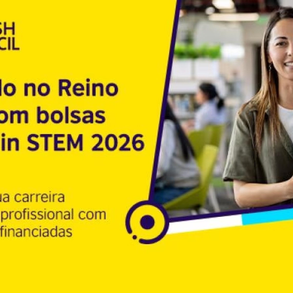 British Council oferece bolsas integrais para mulheres no Reino Unido