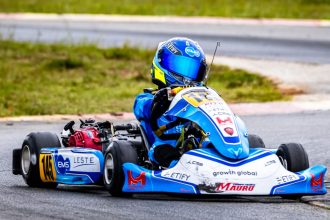 Carlinhos Renaux garante Top 5 na Copa SP Light de Kart