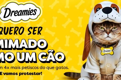 Dreamies promove campanha por mais petiscos para gatos