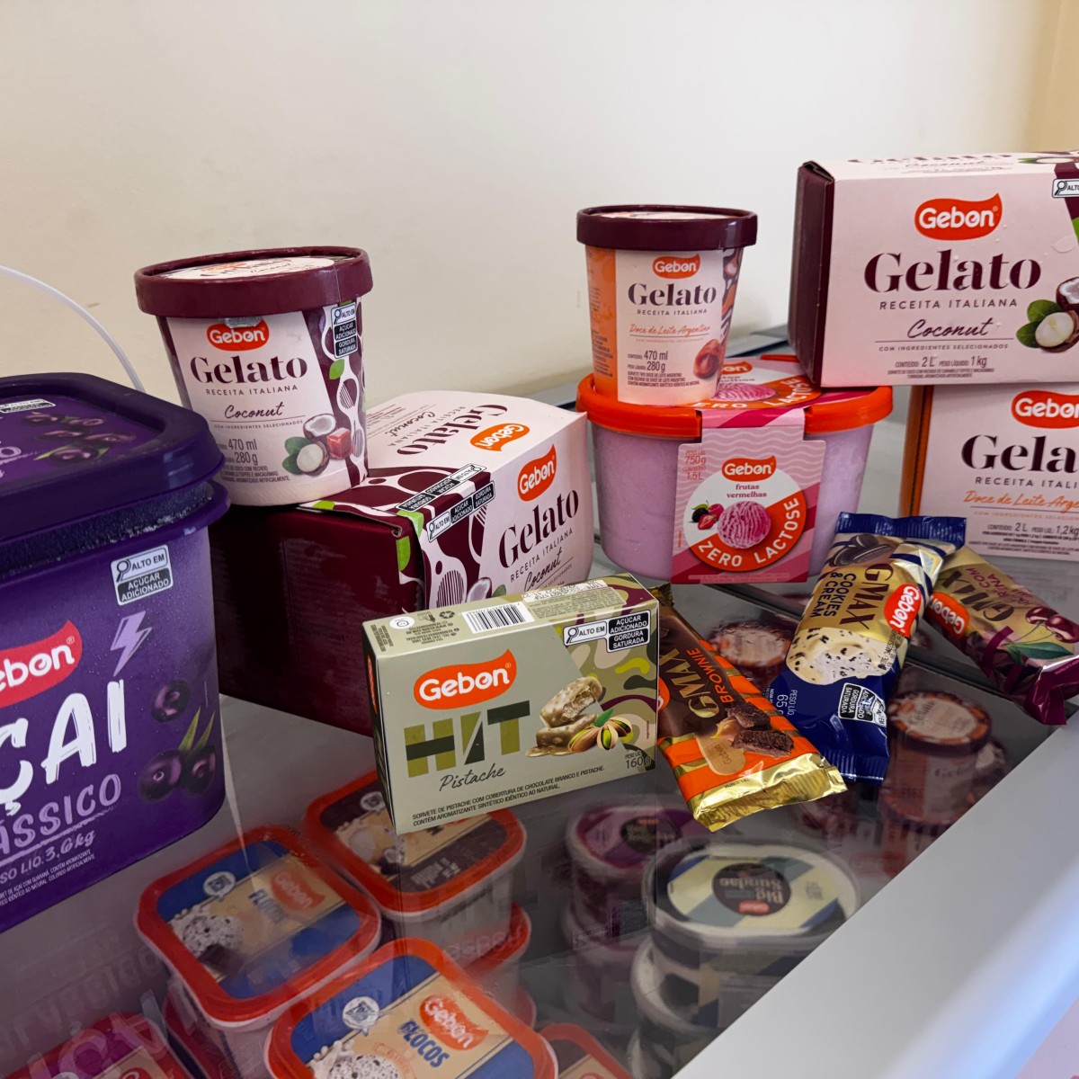 Gebon sorteia um ano de sorvete grátis no Paraná e SC