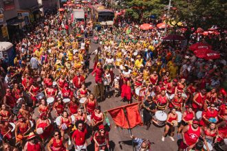 Havayanas Usadas celebra 10 anos com cortejo carnavalesco em BH