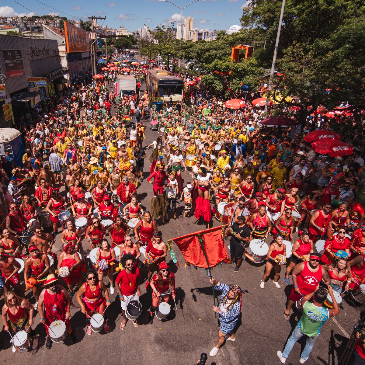 Havayanas Usadas celebra 10 anos com cortejo carnavalesco em BH