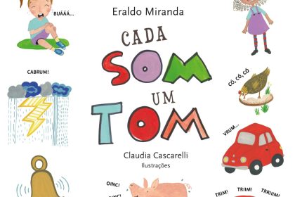 Livro infantil estimula a descoberta do mundo pelos sons