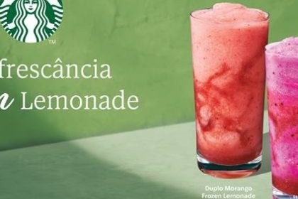Starbucks aposta em bebidas refrescantes para o verão brasileiro